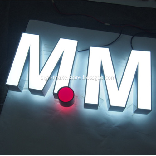 Professional Signs Metal Sign Letters Wall Logo Custom